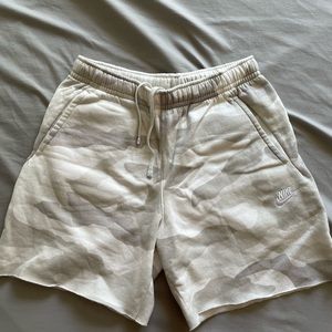 Nike fleece shorts